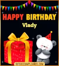 GIF Happy Birthday Vlady
